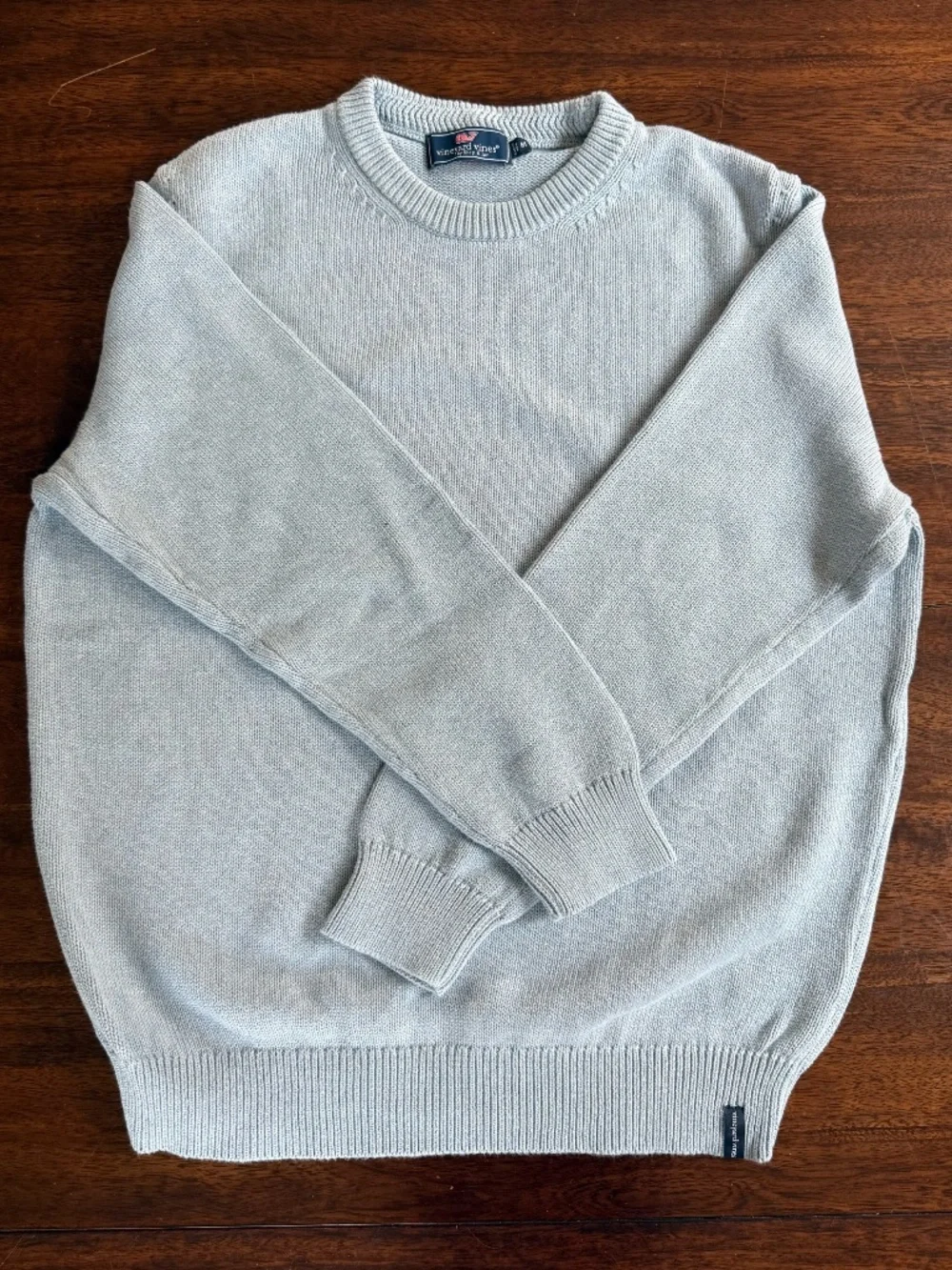 Vineyard Vines Men’s Crewneck Sweater Medium Light Blue